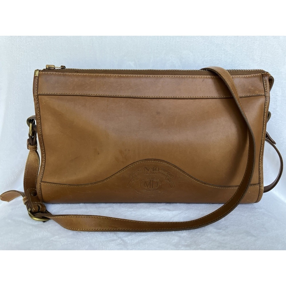 VTG Marley Hodgson Ghurka No 10 The Envoy Crossbody Leather Purse Bag